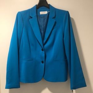 Cerulean Calvin Klein blazer